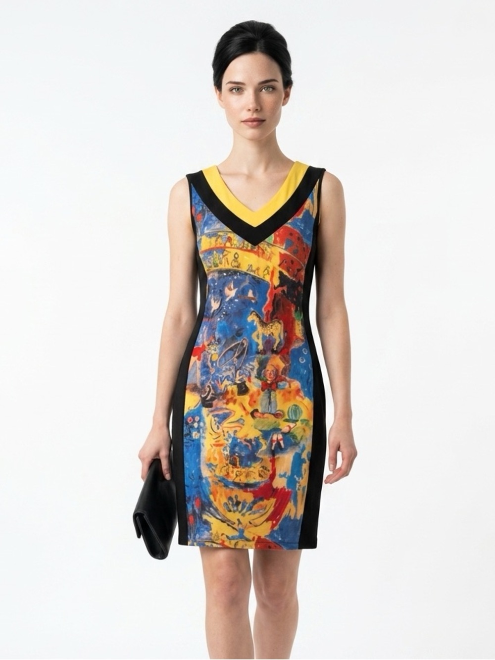 Maloka linen pencil dress